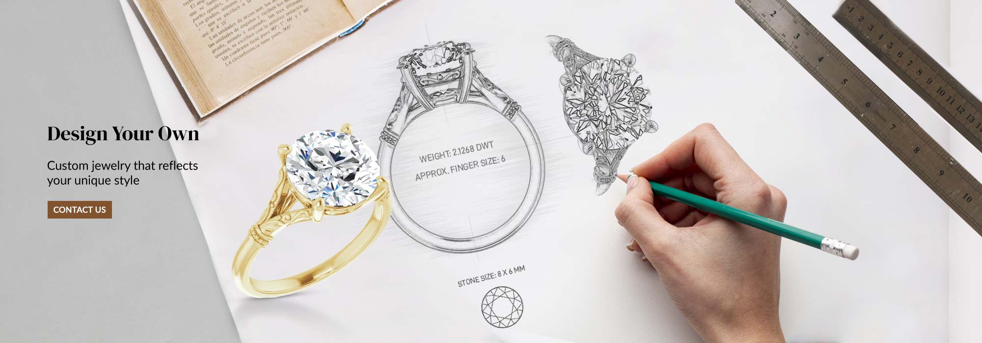 Custom Jewelry Design At Talles Diamonds & Gold
