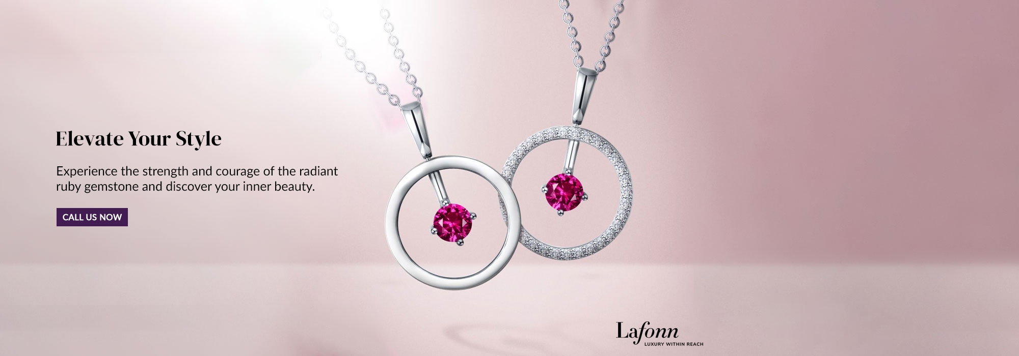 Radiant Ruby Pendants At Talles Diamonds & Gold